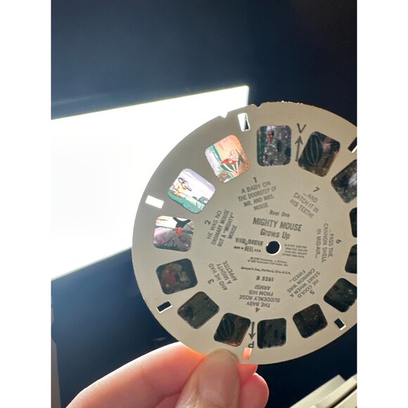 1958 View-Master Mighty Mouse 3-Reel Set B5261 - Picture 10 of 10